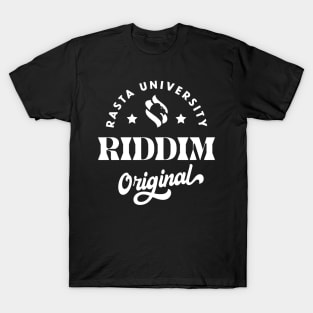 Rasta University Riddim Original Reggae T-Shirt